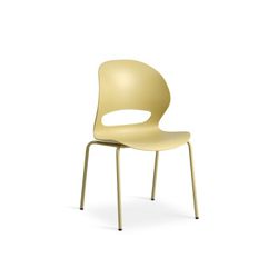 Linea Mustard Spisebordsstol med Mustard Frame stel