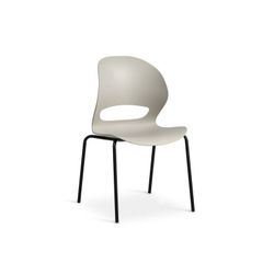 Linea Stone Spisebordsstol med Sort Frame stel