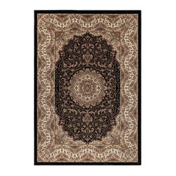 Kashmir tæppe - Sort - 200X290