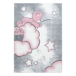 Børnetæppe Kids 580 tæppe - Pink - 120X170
