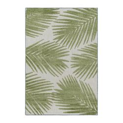 Bahama Udendørs Tæppeløber Palme - Grøn - 80x150 (Løber)