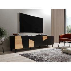 ETNA TV bord Sort/Sort/craft eg