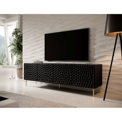 HOLE TV Stander 190 Sort mat/Sort mat