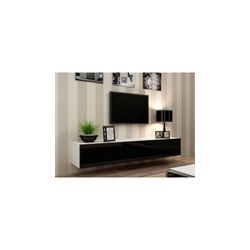 TV bord VIGO RTV 180 Hvid/Sort