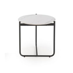 ACUNA S sofabord, Hvid marmor