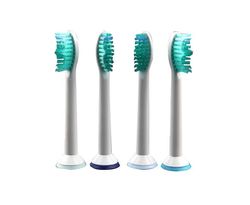 4PCS Toothbrush Head Replacement Brush Head for Philips Sonicare HX6014