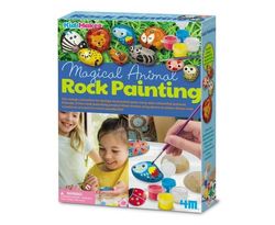 4M - KidzMaker - Paint Your Own Garden Rock