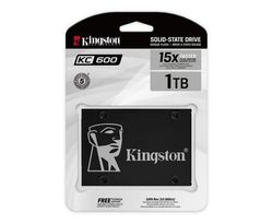 Kingston SKC600/1024G 1024GB KC600 2.5" SATA SSD 3D TLC NAND SATA3 AES 256 Solid State Drive
