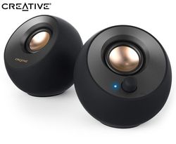 Creative Pebble V2 USB-C Desktop Speakers - Black
