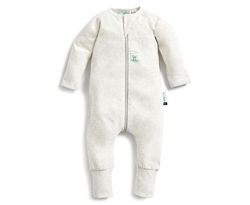 ergoPouch Layers Long Sleeve Onesie 0.2 TOG - Grey Marle 1 year