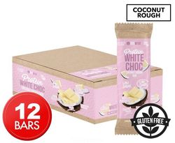 12 x Vitawerx Protein White Choc Bar Coconut Rough 35g