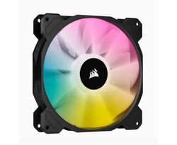 CORSAIR SP140 RGB ELITE, 140mm RGB LED Fan with AirGuide, Single Pack