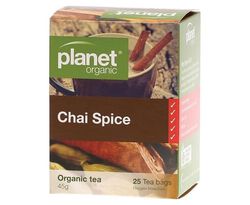 Herbal Tea Bags, 25 Pieces (Chai Spice)