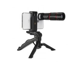 Leehur Universal 18X Zoom Telephoto Lens Hd Monocular Telescope Phone Camera Lens