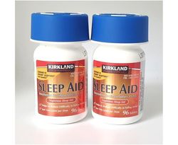 Kirkland Signature Sleep Aid Doxylamine Succinate 2 x 96 Tablets 25mg