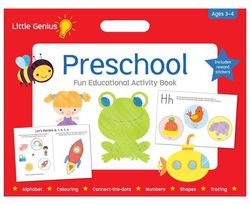 Little Genius Preschool Fun Education Activity Book