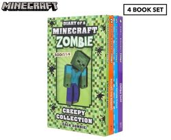 Diary Of A Minecraft Zombie: Creepy Collection 4-Book Set