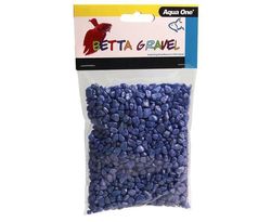 Aqua One Betta Gravel Metallic Blue 350g