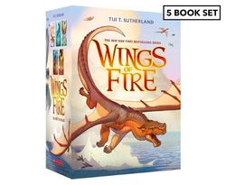 Wings of Fire Books 1- 5 Box Set by Tui T. Sutherland