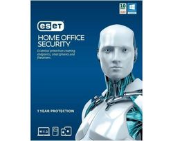 ESET Home Office Security 10 PCs, 5 Mobile 1 File Server, 1 Year License Card