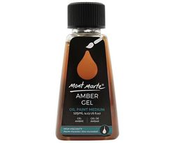 Mont Marte Oil Medium - Amber Gel 125ml