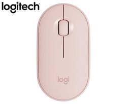 Logitech M350 Pebble Wireless Mouse - Rose Pink