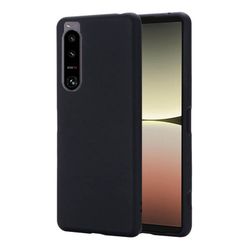 Liquid silikone cover til Sony Xperia 5 IV - Sort