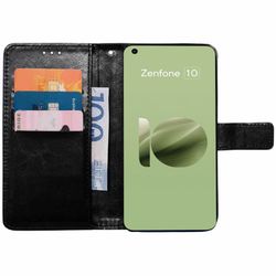 Lommebokdeksel 3-kort til Asus Zenfone 10 - Sort