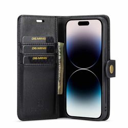 Lommeboketui DG-Ming 2i1 til Apple iPhone 15 Pro Max - Svart