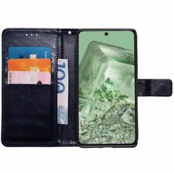 Lommebokdeksel 3-kort til Google Pixel 8a - Mørkeblå