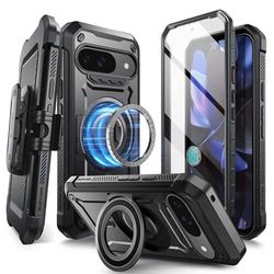 SUPCASE UB Pro Mag deksel til Google Pixel 9 - Svart