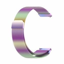 Milanese klokkereim til Garmin Vivoactive 6 - Rainbow