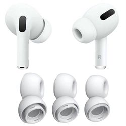 Ãrepuder 6-pak til Apple AirPods Pro 2 - Hvid