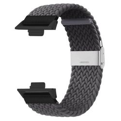 Flettet elastisk klokkereim til Huawei Watch Fit 4 Pro - Skygrey