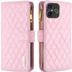 Rhombus lommebokdeksel 9-kort til Doro Aurora A31 - Blush pink