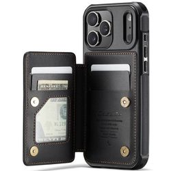 CaseMe mobildeksel C22 til Apple iPhone 17 Pro - Svart