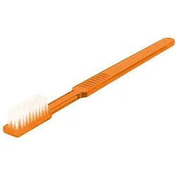 Einmalzahnbürsten Unigloves - mit Zahnpasta - orange - 200 Zahnbürsten