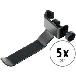Pronomic HH1 Kopfhörerhalterung schwarz 5x Set