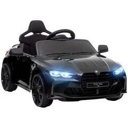 Aiyaplay Kinder Elektroauto 12V Kinderfahrzeug mit 2,4G-Fernbedienung, 3-5 km/h, Schwarz , Metall , 69.5x51x108 cm , unisex , Freizeit & Co, Gartenspielzeug, Kinder-Elektrofahrzeuge