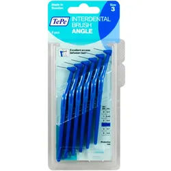 TEPE Angle Interdentalbürste 0,6mm blau 6 St.
