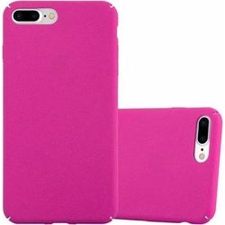 Cadorabo Hard Cover Frosty Cover (iPhone 7 Plus), Smartphone Hülle, Pink