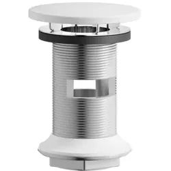 Laufen Ablaufventil H591LA57570001 74x74 mm, nicht verschliessbar weiß matt