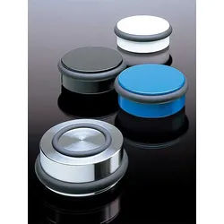 Türstopper/Türsteher Puk Artikel blau, Designer Bergfeld & Schwan, 3.2 cm