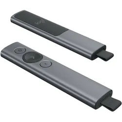 LOGITECH Presenter "910-005166", ohne farbbezeichnung, B:7,80cm H:3,10cm L:20,00cm, Fernbedienungen