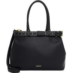Shopper EMILY & NOAH "Shopper E&N Justine", Damen, Gr. B/H/T: 37cm x 27cm x 14cm 0, blau (blau 500), PVC, Taschen Shopper