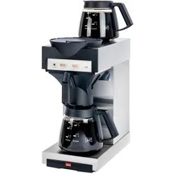 Melitta® Filterkaffeemaschine 170 M, zwei Warmhalteplatten, Hochwertige Kaffeemaschine für ca. 125 Tassen Kaffee in der Stunde, 1 Stück