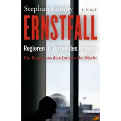 Sachbuch Ernstfall Regieren in Zeiten des Krieges. Report aus dem Inneren der M Stephan Lamby grau|schwarz