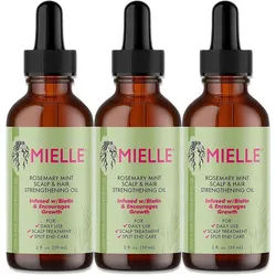 Mielle Organics Rosmarinöl Haaröl für Haarwachtstum Haarkur 3x59 ml Unisex