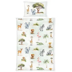Herding Babybettwäsche , Multicolor , Textil , 100x135 cm , Oeko-Tex® Standard 100 , pflegeleicht, hautfreundlich, schadstoffgeprüft , Schlafen, Babytextil-Kollektionen