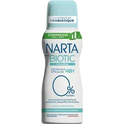 Narta - Biotic Deodorant 0% Alkohol Unsichtbar Hypoallergen 100 ml